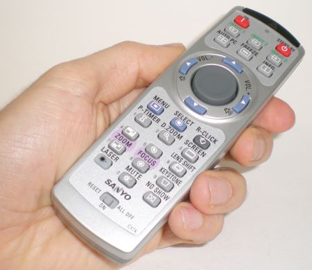SANYO PLC-XT21 remote control
