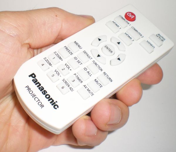 PANASONIC PT-VZ570 remote control