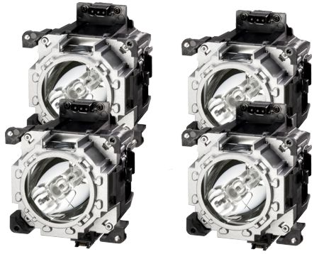 PANASONIC PT-DZ21K2 a set of 4 lamps