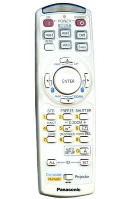 PANASONIC PT-L5600 remote control