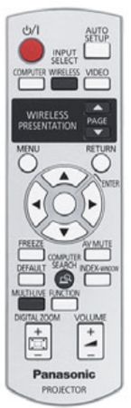 PANASONIC PT-LW80NTU Fernbedienung
