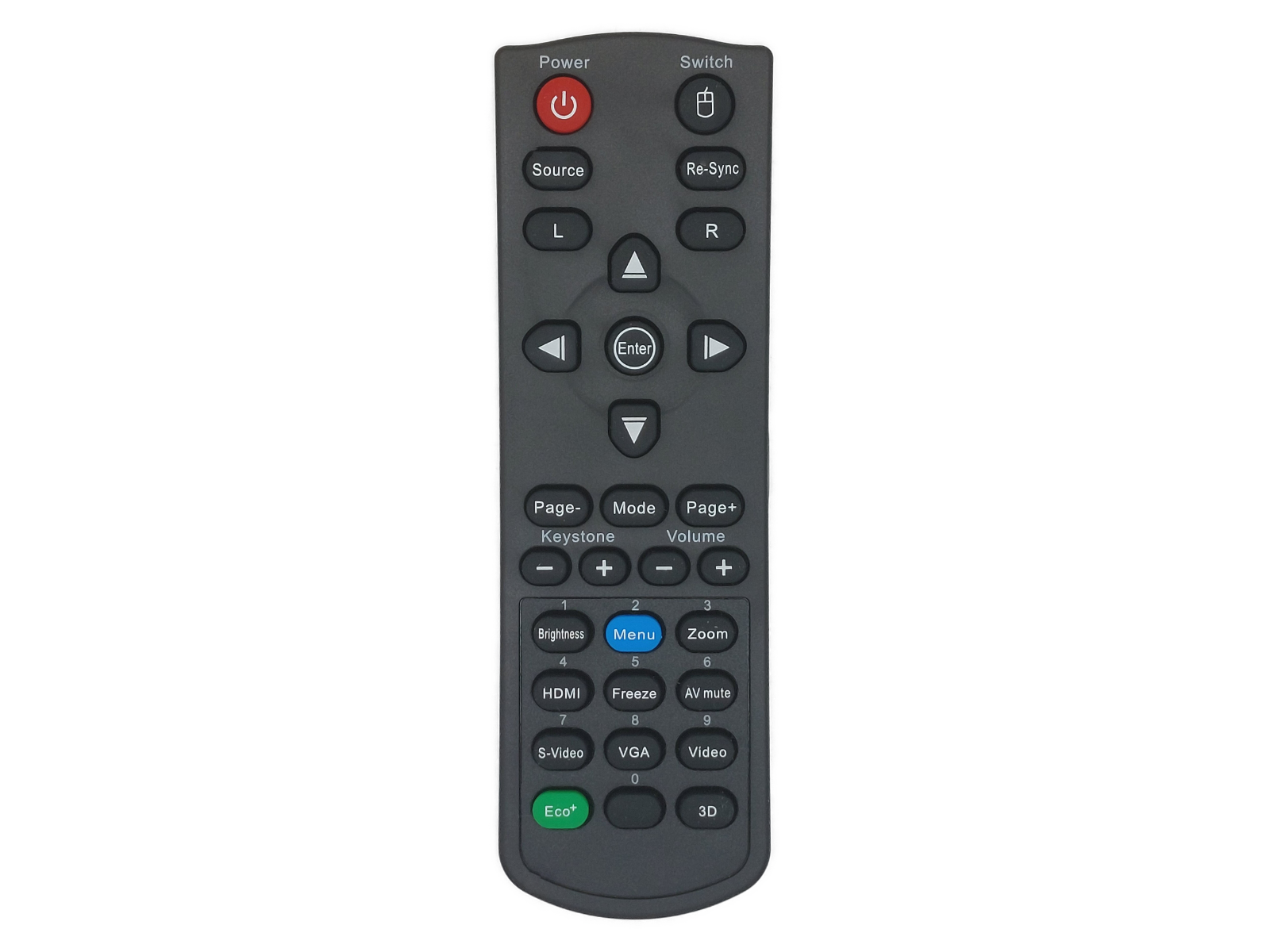 OPTOMA ES556 remote control