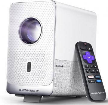 Image Aurzen Roku TV Smart Projector